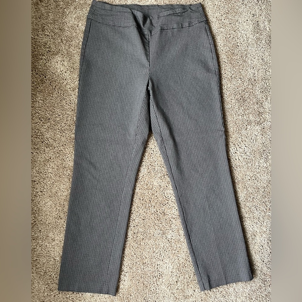 Multicolored trouser pants, cute pattern, gently used